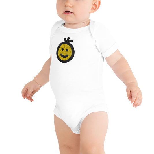 Happy Wins Smiley Baby Short Sleeve One Piece Colors