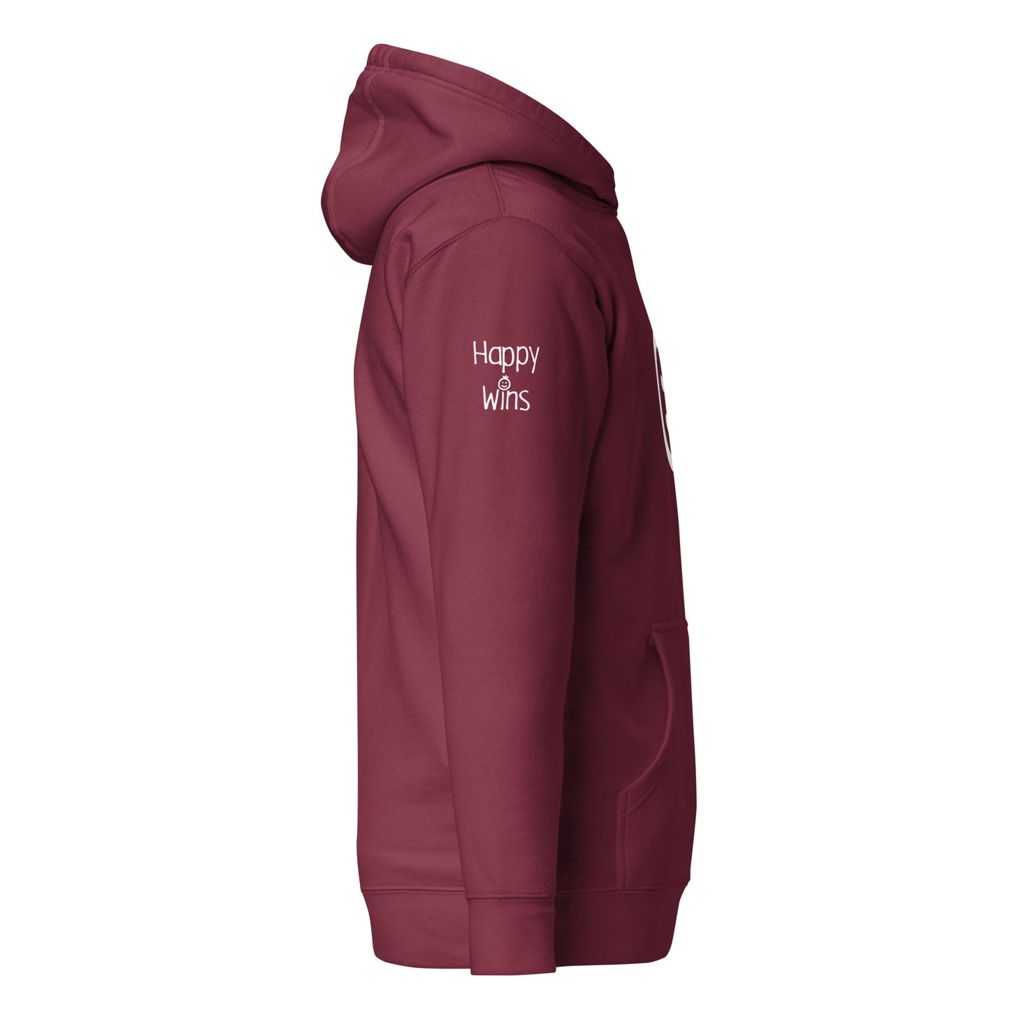Happy Wins Smiley Unisex Hoodie Colors
