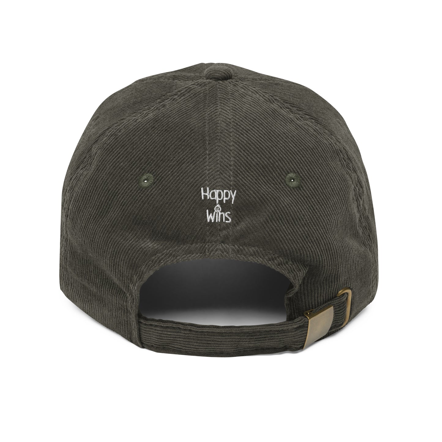 Happy Wins Smiley Vintage Corduroy Cap Colors
