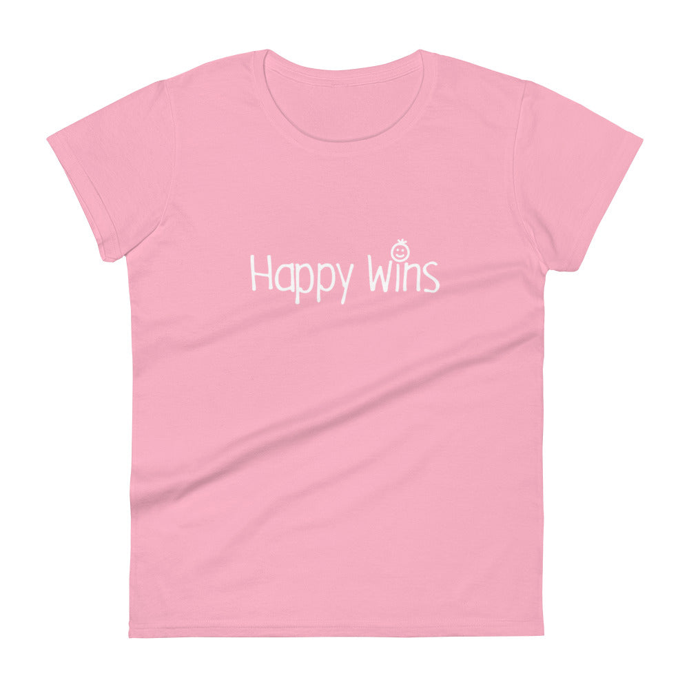 Happy Wins Women's Short Sleeve T-shirt Colors