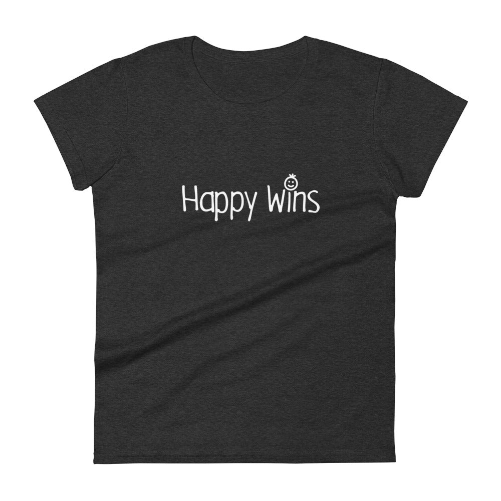 Happy Wins Women's Short Sleeve T-shirt Colors